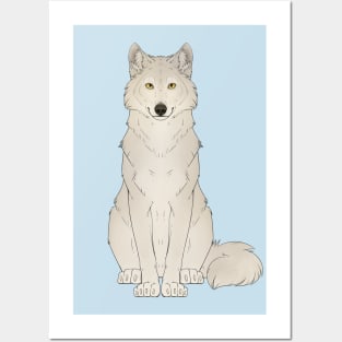 Arctic Wolf Posters and Art